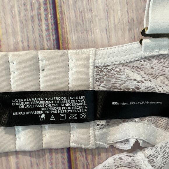 Natori Back Clasp Lace Bra Underwire Size 32G - Picture 6 of 7